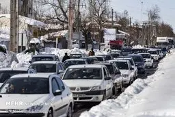 بحران مدیریت بعد از بارش برف در رشت