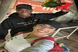 نایب قهرمانی مریم طوسی در آفریقای جنوبی | طوسی موفق شد در دو و میدانی نایب قهرمان شود