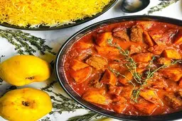 آیا به دنبال یک غذای خوش عطر و طعم هستید؟ | طرز تهیه خورش به و آلو 