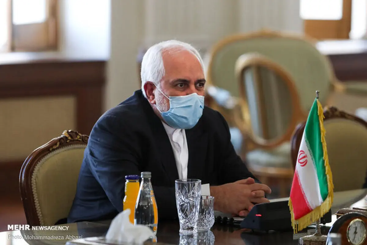 تاکید ظریف بر حمایت ایران از روند صلح آستانه 