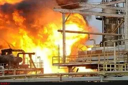 انفجار در پالایشگاه آبادان صحت ندارد