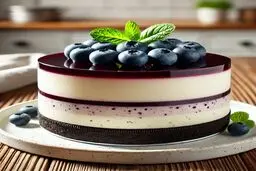 طرز تهیه چیز کیک بلوبری | یه چیزکیک شیک و مجلسی +ویدئو
