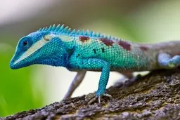 چرا رنگ آبی در طبیعت کم  است؟