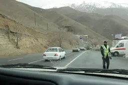 جاده کرج-چالوس بسته شد