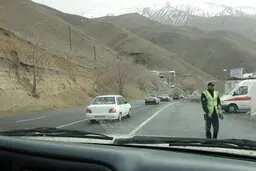 جاده کرج-چالوس بسته شد