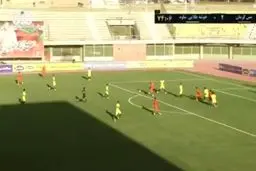 سوپرگل تماشایی بازیکن مس کرمان+ویدئو