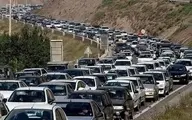 ترافیک جاده کرج - چالوس همچنان سنگین است 