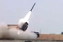 
 در پاکستان یک موشک بالستیک با موفقیت پرتاب شد
