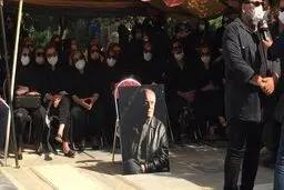 سیروس گرجستانی در قطعه هنرمندان آرام گرفت