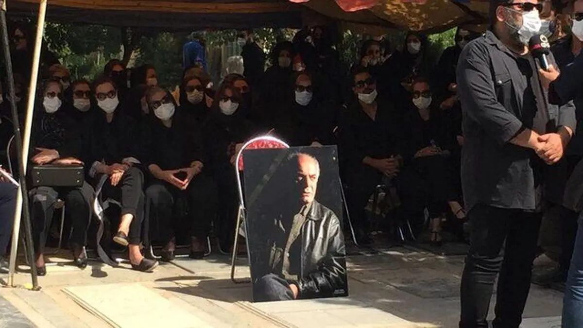 سیروس گرجستانی در قطعه هنرمندان آرام گرفت
