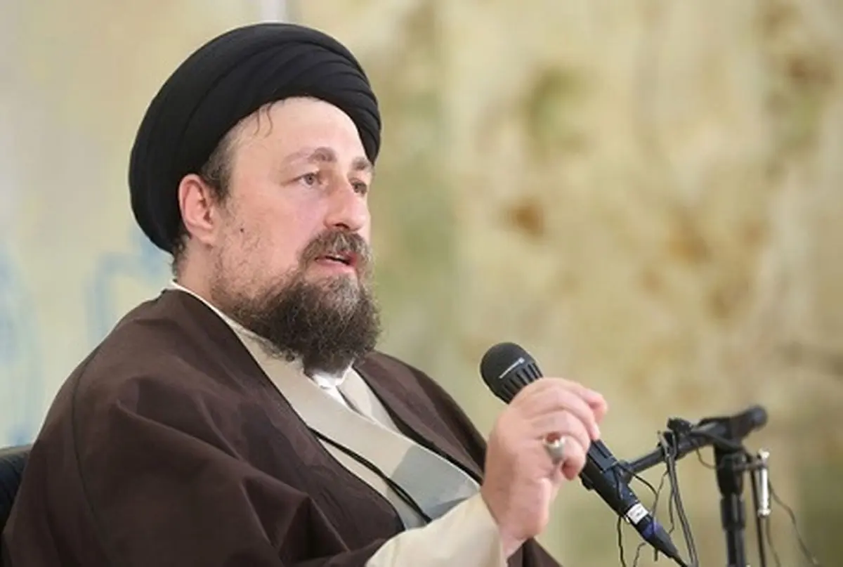 واکنش حسن خمینی به کسانی که دزدانه بر سر خوان انقلاب نشسته اند! | حسن خمینی: فقه امام می گوید یک گام جلو باشید و دنیایتان را بشناسید