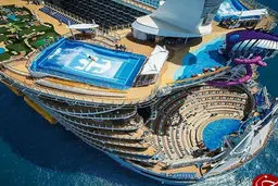 بزرگترین کشتی تفریحی کروز جهان +عکس