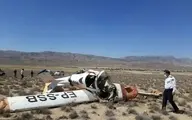 سقوط  مرگبار هواپیمای سبک در گرمه