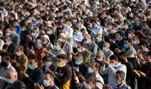 نماز طلب باران در امامزاده صالح | حضور شهروندان برای دعا و استغاثه +ویدئو