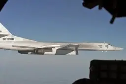 تعقیب بمب افکن‌های روسی توسط جنگنده های اروپایی در دریای بالتیک
