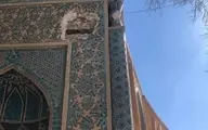 تخریب کتیبه تاریخی ۷۰۰ ساله در مسجد جامع؛ یکی از آثار ملی ایران مورد آسیب قرار گرفت