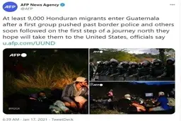 مهاجران دوباره به مرزهای آمریکا رسیدند+ عکس