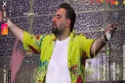 مداح با پیراهن هاوایی دیده بودید؟ | عجیب‌ترین مداحی که دیده‌اید!+ویدئو