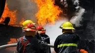فوری | ساختمان تجاری در پارک وی گرفتار آتش شد ! + ویدئو