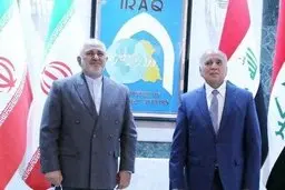 نماینده عراقی: ظریف حامل هیچ پیامی برای واشنگتن یا ریاض نیست