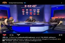 کامنت عجیب کریستیانو رونالدو زیر پست اینستاگرامی وین رونی+تصویر