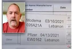 
 تزریق واکسن کرونا |  تجربه عجیب مردی که به شکل تصادفی ۲ نوع واکسن کرونا زد
