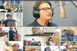 همایون شجریان | بازخوانی «مرغ سحر» با صدای همایون شجریان و خواننده لبنانی