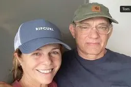 تام هنکس و همسرش مرخص شدند/ استراحت در شرایط قرنطینه