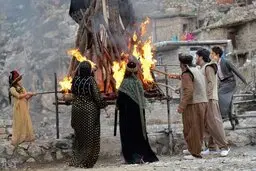 چهارشنبه‌سوری بدون سرخی آتش