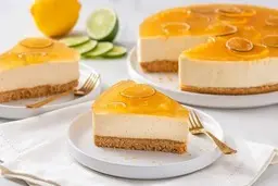 طرز تهیه چیز کیک پرتقال | بیا یه دسر شیک و پاییزه بهت یاد بدم! +ویدئو