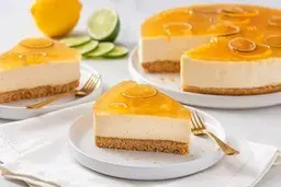 طرز تهیه چیز کیک پرتقال | بیا یه دسر شیک و پاییزه بهت یاد بدم! +ویدئو