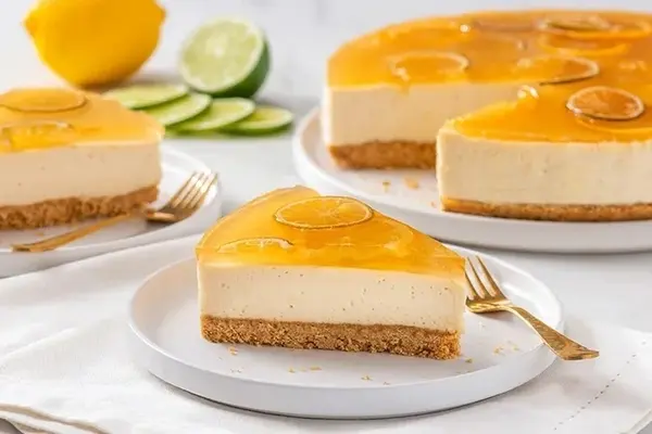 طرز تهیه چیز کیک پرتقال | بیا یه دسر شیک و پاییزه بهت یاد بدم! +ویدئو