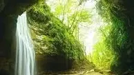 تصاویری زیبا از آبشار زال روستای سیدکلا،  روحتان تازه میشود +ویدئو