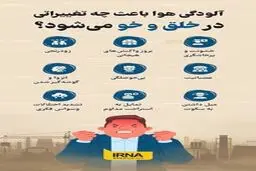 آلودگی هوا باعث چه تغییراتی در خلق‌ و خو می‌شود؟ 