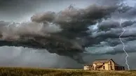 پدیده نادر آسمانی؛ ابر عجیب در منطقه حائل عربستان +ویدئو