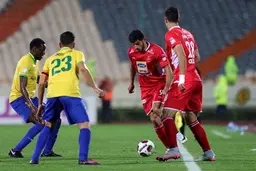 بازی پرسپولیس و نفت آبادان به پایان رسید