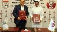 همکاری فدراسیون‌های فوتبال ایران و قطر رسمی شد