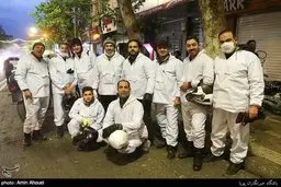  مانور بیولوژیک تیم موتور سواران سپاه تهران