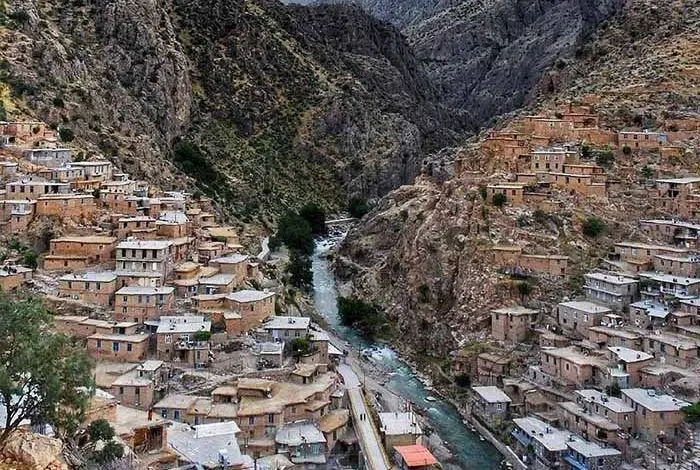 روستای پالنگان کردستان | نگینی بر قلب کوه های ژاورود + ویدئو