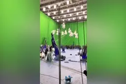 پشت صحنه فیلم های سامورایی را دیده بودید؟!+ویدئو 