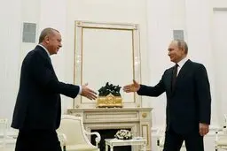گفتگوی تلفنی پوتین و اردوغان
