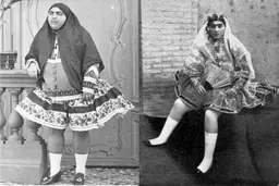 پارتی زنانه به سبک قاجار را ببیند | عکسی زیر خاکی از مهمانی اشرافی قاجار + تصویر