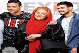 چیدمان سفره افطاری نسرین مقانلو در رستوران لاکچری با بازیگران معروف +عکس 