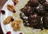طرز تهیه فسنجون مجلسی با گوشت قلقلی  | راز و رمز روغن انداختن فسنجون