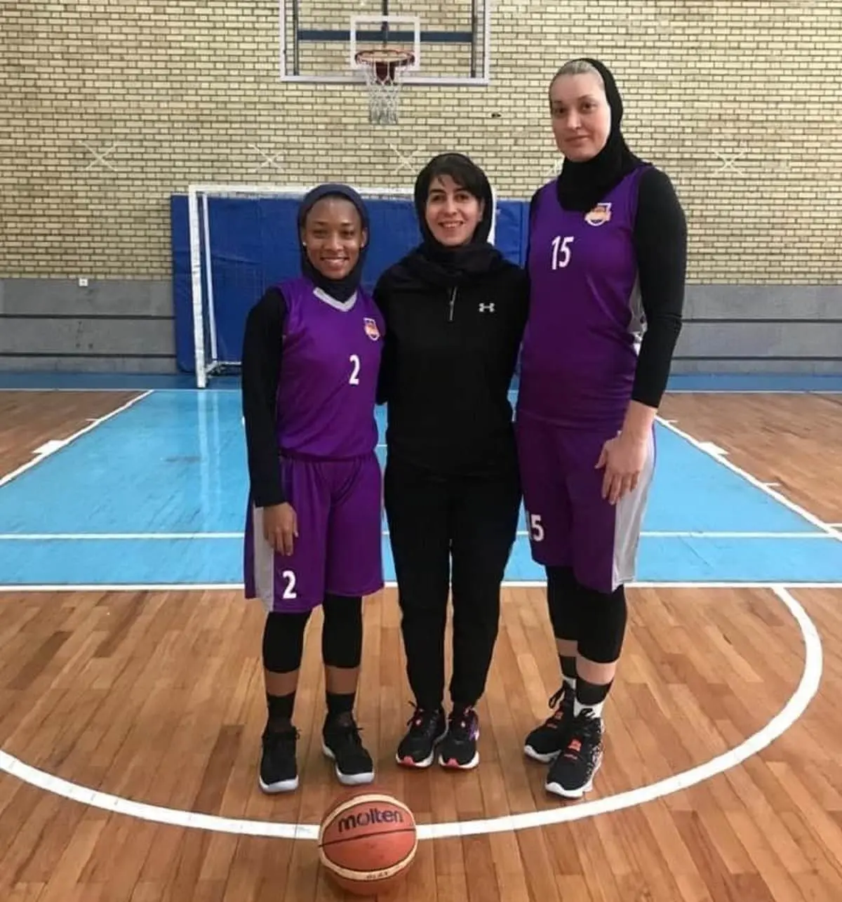 اولین زن آمریکایی در لیگ بسکتبال ایران