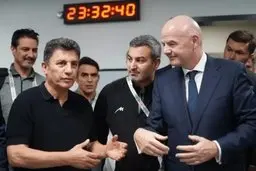 اینفانتینو: می‌خواهیم ایران در جام جهانی بازی کند