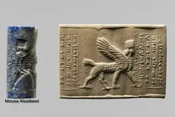 مهرهای دوره بابل (تمدن بین النهرین) مربوط به ۶۰۰ سال قبل از میلاد