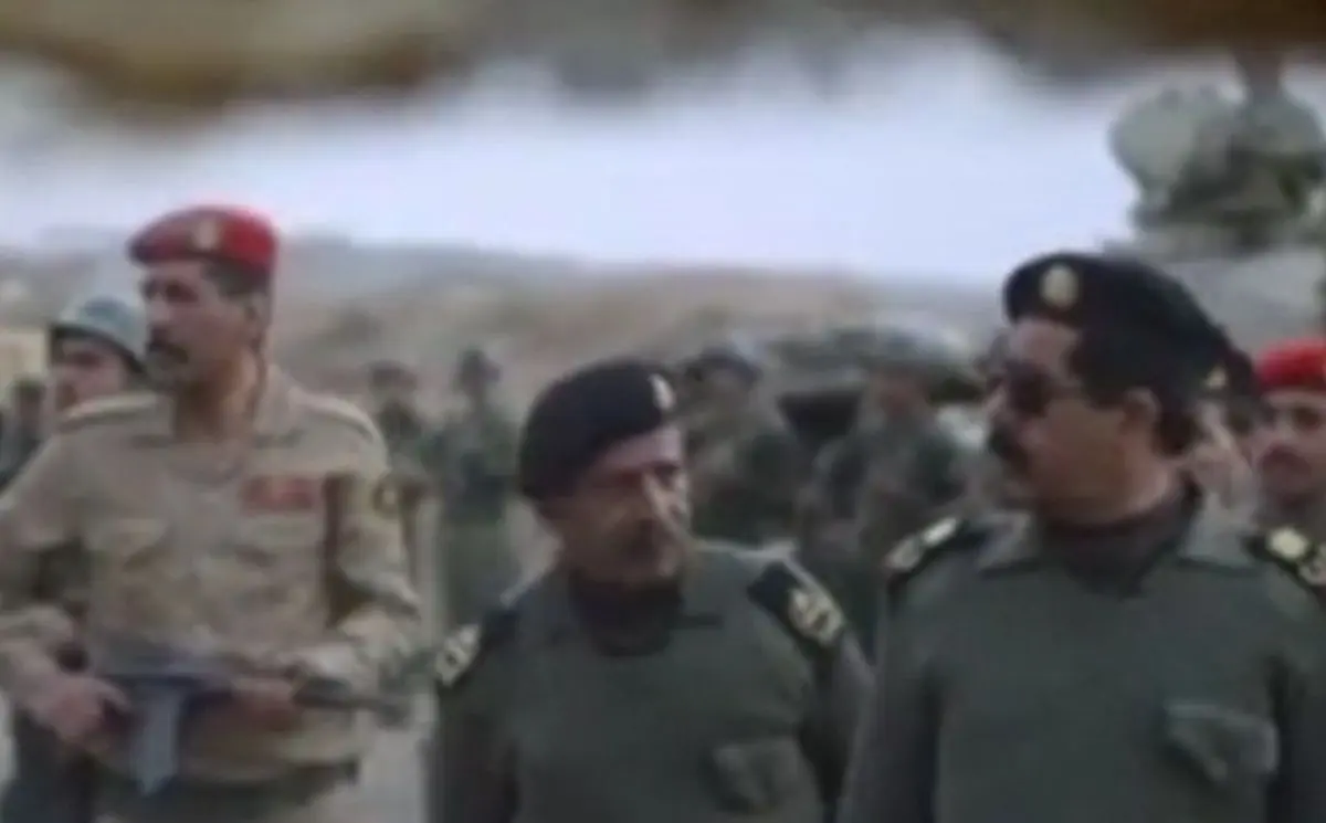 زیرخاکی | لحظه‌ی مواجهه با صدام حسین+ویدئو 