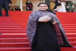 حضور گوهر خیر اندیش در جشنواره کن + تصویر 