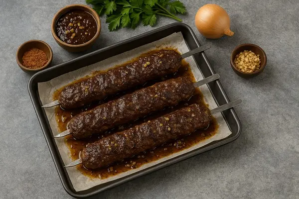 طرز تهیه کباب کوبیده ترش | بیا یه غذای گیلانی متفاوت بهت یاد بدم +ویدئو